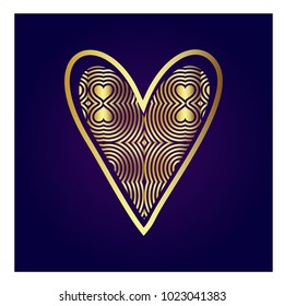 Simple vector heart icon