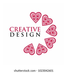 Simple vector heart icon