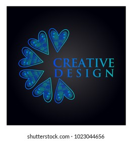 Simple vector heart icon