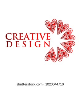 Simple vector heart icon