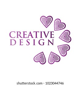 Simple vector heart icon
