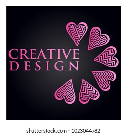 Simple vector heart icon