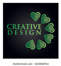 Simple vector heart icon