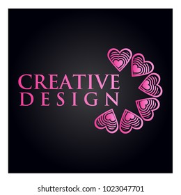 Simple vector heart icon