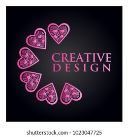 Simple vector heart icon