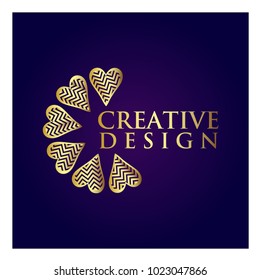 Simple vector heart icon