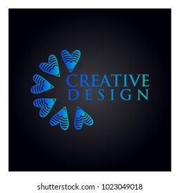 Simple vector heart icon