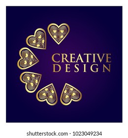 Simple vector heart icon