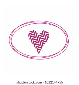 Simple vector hearts icon