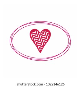 Simple vector hearts icon