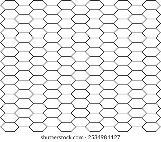 Forma hexagonal de nido de abeja de Vector simple