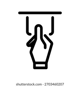 Tarjeta bancaria de icono de Vector simple
