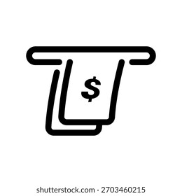 Simple vector icon bank card