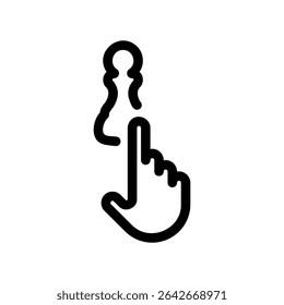 Simple vector icon chess, pawn