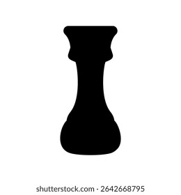 Simple vector icon chess, rook