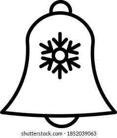 Einfache Vektorsymbol für Weihnachtsfeiertage