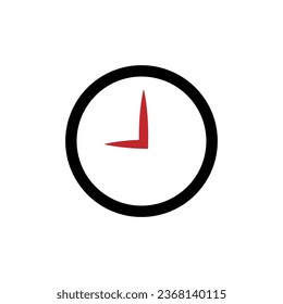 Simple Vector Icon Design, Black Combines with Red, Infographic Icon