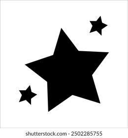 simple vector icon design Star rating