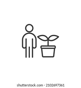 simple vector icon Evolved editable. isolated on white background. 