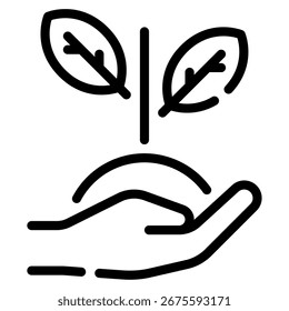 Simples ícone vetorial de uma fazenda com culturas e uma cesta de colheita.