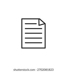 Simple vector icon [Folded paper documents]