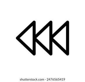 A simple vector icon illustration of an arrow.