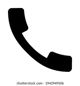 Einfache Vektorsymbol für Anfragen und Telefonate.