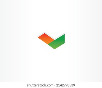 einfaches Design des Vektorsymbol-Logos