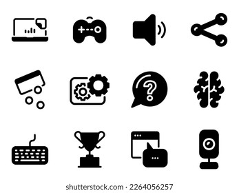 Simple vector icon on a theme online competitions, ratings and entertainment