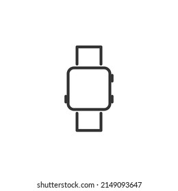 simple vector icon Smart Watch editable. isolated on white background. 