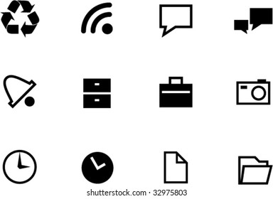 simple vector icons