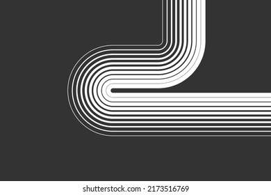 Simple line background. Vector illustration.