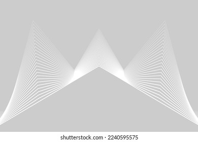 Simple line background. Vector illustration.