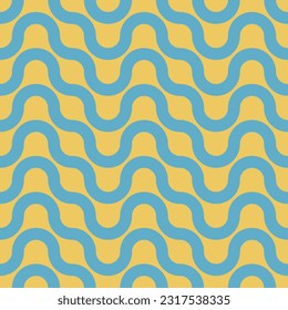 Simple wave background. Vector illustration.