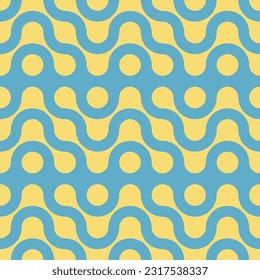 Simple wave background. Vector illustration.