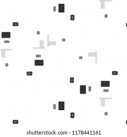 Simple vector illustration. Abstract geometric background pattern