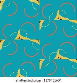 Simple vector illustration. Abstract geometric background pattern