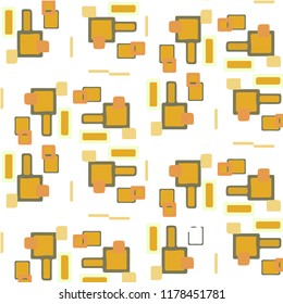 Simple vector illustration. Abstract geometric background pattern