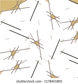 Simple vector illustration. Abstract geometric background pattern