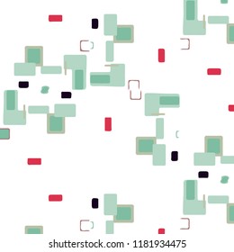 Simple vector illustration. Abstract geometric background pattern