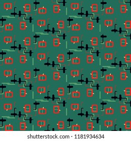 Simple vector illustration. Abstract geometric background pattern