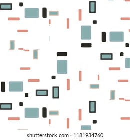 Simple vector illustration. Abstract geometric background pattern