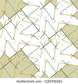 Simple vector illustration. Abstract geometric background pattern
