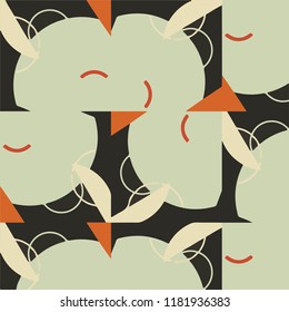 Simple vector illustration. Abstract geometric background pattern