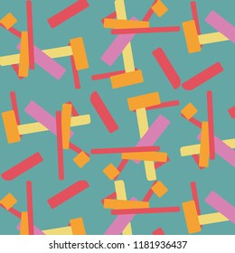 Simple vector illustration. Abstract geometric background pattern