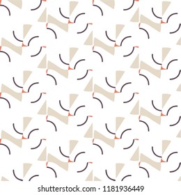 Simple vector illustration. Abstract geometric background pattern