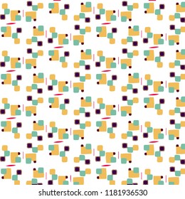 Simple vector illustration. Abstract geometric background pattern