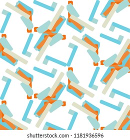 Simple vector illustration. Abstract geometric background pattern
