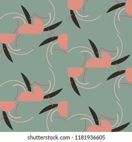 Simple vector illustration. Abstract geometric background pattern