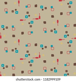 Simple vector illustration. Abstract geometric background pattern